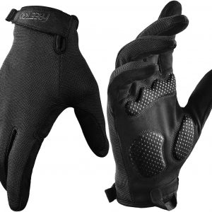 FREETOO Full-Finger Workout Gloves for Men, [Excellent Grip] [Palm Protection] Padded Weightlifting Gloves Lightweight Gym Gloves Durable Training Gloves for Exercise Fitness